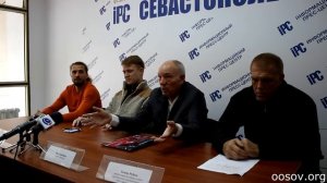 Пресс-конференция на тему "Интеграция Украины в ТС". ОО "СОВ". Севастополь, 30.10.2013г.