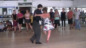 Tango Master Class de B.A Nov 2012 Ines Nicolas chez andrea