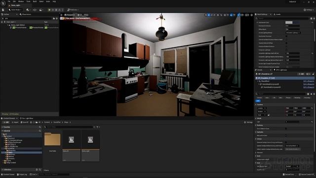 02. Night. CINEMATIC LIGHTING in Unreal Engine 5