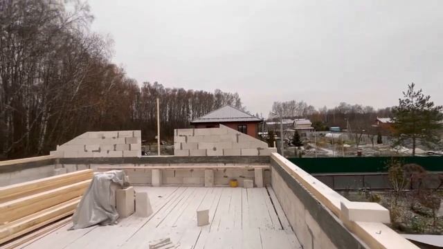 Строительство двухэтажного дома 180 квадратов за 1 месяц смотреть онлайн