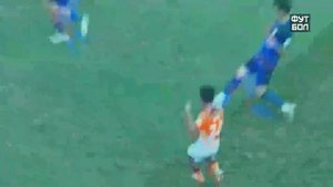 Китай. Футбол. Циндаю Хайню - Шанхай Шеньхуа (обзор)