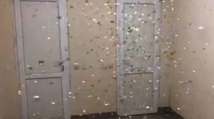 СМ042 CONFETTI RECTANGLES Пневмохлопушка с конфетти 40 см