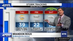 Latest on the winter storm that is heading towards Michigan this week