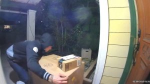 Late Night Porch Pirate Stealing Packages. Huntington Beach, CA. 3/9/2023. ~2:30AM.