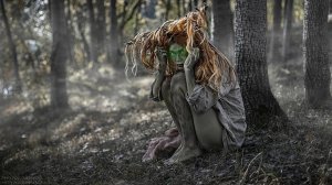 Бабулька кормила лесное существо, а оказалось что это....