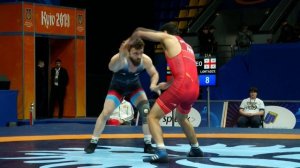 1/4 FS 57 kg VAGHINAK MATEVOSYAN (ARM) - LASHA LOMTADZE (GEO)