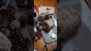 🍂Осенняя поделка 🍂из шишек 🤗своими руками🤗
#осенняя поделка своими руками#своими руками