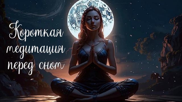 Короткая медитация перед сном