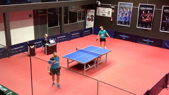 Endika Diez - Zhuo Yang (Spanish Table Tennis Superdivision 2015/16) Set 4 of 4