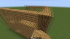 Как сделать квадратный двухэтажный дом в Minecraft