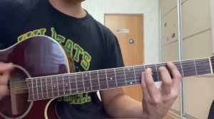 Кино (Виктор Цой) - Стук кавер на гитаре