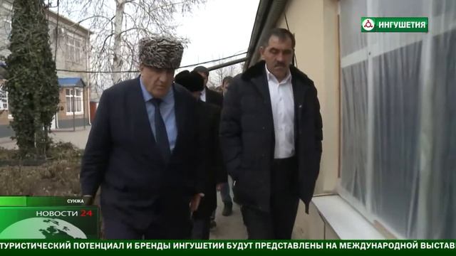 Юнус Бек Евкуров побывал в Пожарно - спасательном колледже в г Сунжа смотреть онлайн