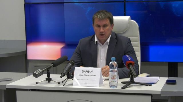В Воронеже состоялась пресс-конференция министра здравоохранения Воронежской области Игоря Банина