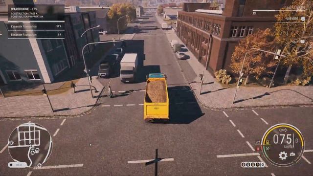 Timelapse Construction Simulator 2022 🚧 Build A Warehouse 🚧 E.U. Map