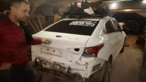 Hyundai Solaris. ИСТОРИЯ ОДНОЙ БИТОЙ ТАЧКИ. Часть 2