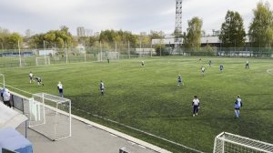 Товарищеская игра Зенит-12 3:0 АМФ-11. 1 тайм