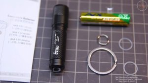 SkilHunt E3A - EDC Фонарь наключник - Новинка