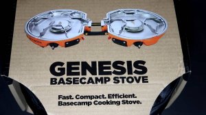Jetboil Genesis 2 Burner Stove. Unboxing.