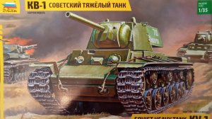 Масштабная модель танка КВ-1.масштаб 1:35 Описание модели