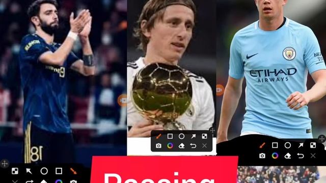 bruno Fernandes vs luka modric vs Kevin de Brune 💪 смотреть онлайн