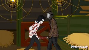 Jason vorhees vs jeff the killer(AT) /рисуем мультфильмы 2/