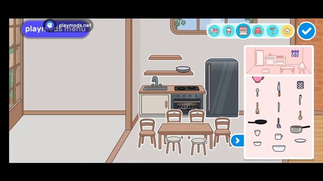 •|Обустройство Ванной и Кухни🍬🛵///Toca Life World///toca boca///💛///Kitty toka ✨