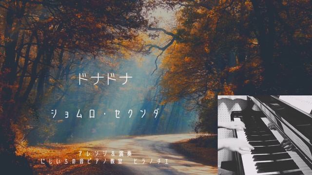 ドナドナ/ショロム・セクンダ　Dona Dona/Sholom Secunda　ピアノソロアレンジ смотреть онлайн