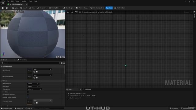 17 - Master Materials. UNREAL ENGINE 5 CINEMATIC UT HUB Course