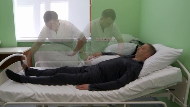 Урок 06  Уход за лежачим больным. 
Позиционирование в положении полусидя