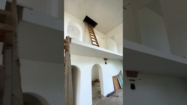 Дом из газобетона. Достроили недострой.
