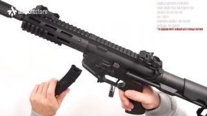 Обзор пистолета-пулемета (King Arms) PDW 9mm SBR M-LOK