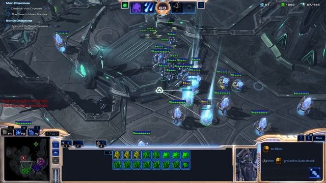 StarCraft 2: Legacy Of The Void Let`s Play Part 11 HARBINGER OF OBVILION смотреть онлайн