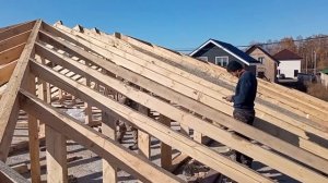 Одноэтажный дом_30 серия, ЧЕТЫРЕХСКАТНАЯ КРЫША