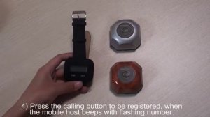 SINGCALL wireless calling system. restaurant table bell.APE6600 APE560