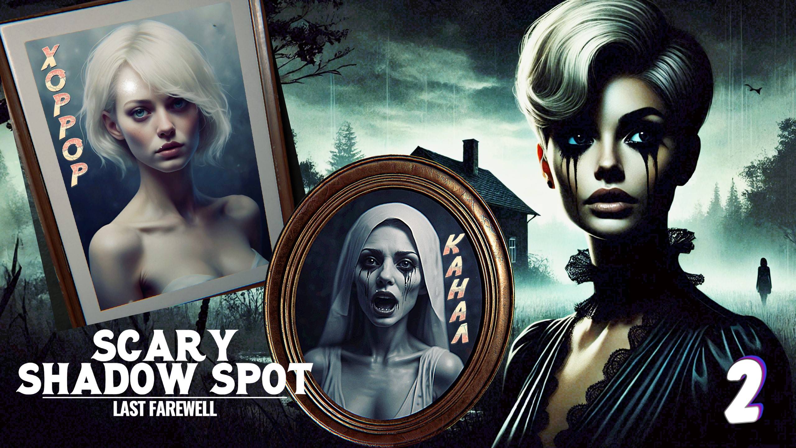 Много головоломок на 1 м² • Scary Shadow Spot: Last Farewell прохождение #2