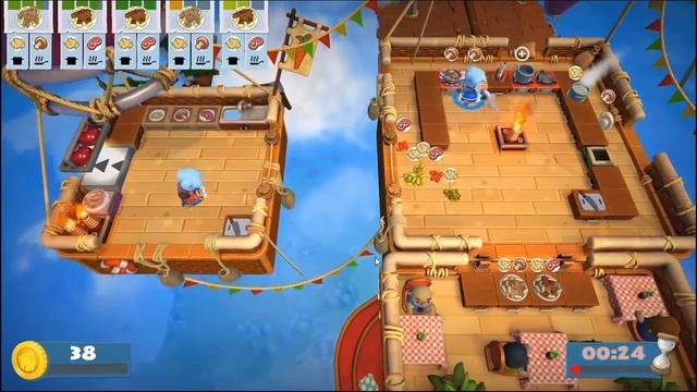 БЕЗУМНЫЕ ПОВАРА ТВОРЯТ НА КУХНЕ АД! Fukatsumi & Wombat [ Стрим | Overcooked 2] смотреть онлайн