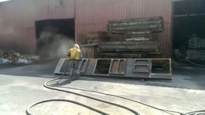 Пескоструйка металлических конструкций для шлюзов, г. Новосибирск