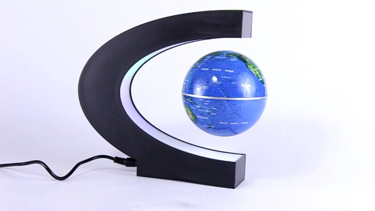Обзор на Магнитный летающий глобус смотреть онлайн
