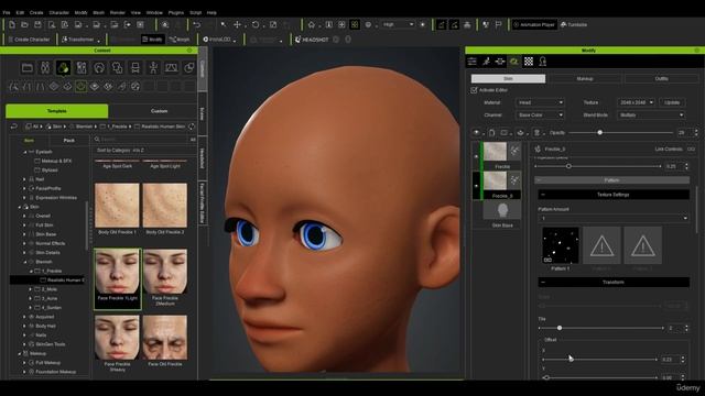 10. Character Texturing. STYLIZED CHARACTER in Character Creator and Blender