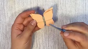 Бабочка из фоамирана ЛЕГКО! / МК / Butterfly from foamiran is EASY! / DIY