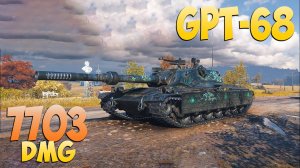 GPT-68 - 4 Фрагов 7.7K Урона - Он пытался! - Мир Танков