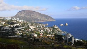 Крым Гурзуф.  Чехов и Пушкин.