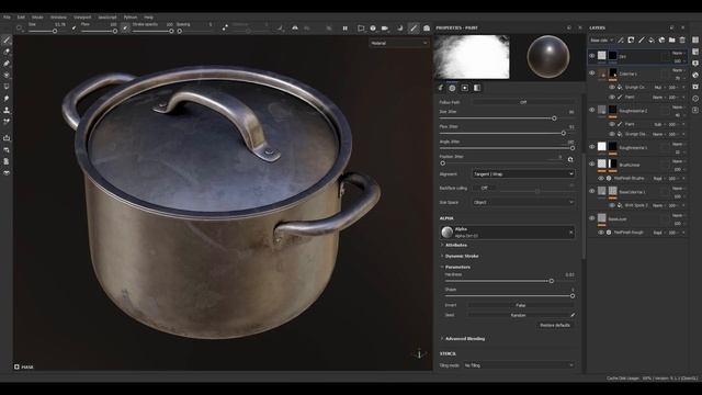 12. Smart Mask Generators. SUBSTANCE PAINTER MASTER Course by Milad Kambari