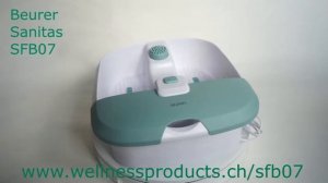 Fusssprudelbad Beurer Sanitas SFB 07
