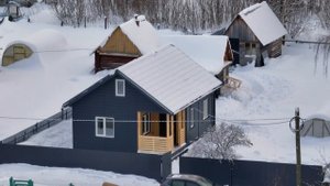 Каркасный дом 6,0*8,0 Причал 8 Череповец