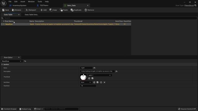 03. Item Data Component. INVENTORY SYSTEM in Unreal Engine 5 by Ryan Laley