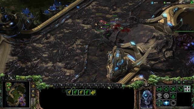 Another Terran VS Zerg TVZ Starcraft 2 Gameplay Mech Build easy build for diamond level Cheese смотреть онлайн