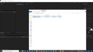After Effect error. The source compression type is not supported.