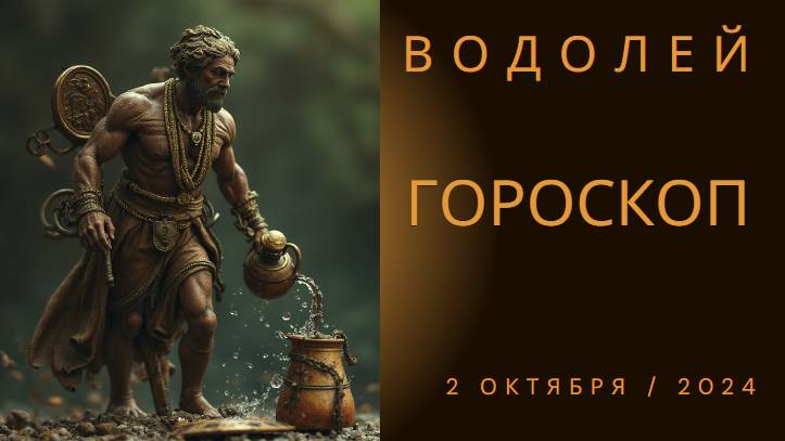 🌌 Водолеи, откройте новые горизонты! Гороскоп на 2 октября 🚀