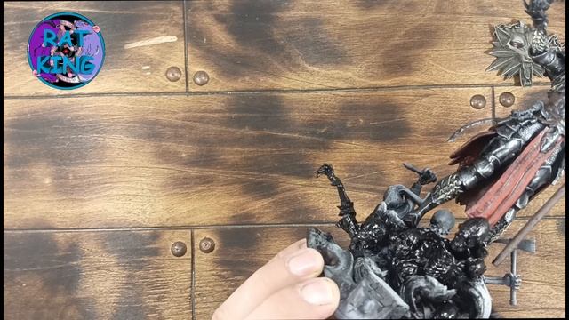 Покраска фигурки некроманта из игры "Diablo 4" (diablo 4 necromancer 3d figure painting) смотреть онлайн